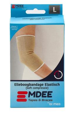 Emdee Elleboogbandage Elastisch Maat L Emdee Elleboogbandage Elastisch Maat L