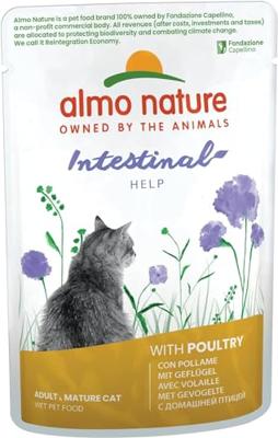 Almo Nature Intestinal Help met gevogelte natvoer kat (70 g) 60 x 70 g