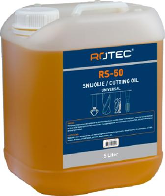 Rotec snijolie universeel RS50 in jerry-can à 5 ltr. - 9019025 Rotec snijolie universeel RS50 in jerry-can à 5 ltr. - 9019025