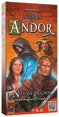 999Games 999 games de legenden van andor: nieuwe helden 5/6 uitbreiding bordspel