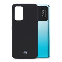 Mobilize Rubber Gelly Case Xiaomi Poco M4 Pro 5G/Redmi Note 11 5G/11S 5G Matt Black - thumbnail