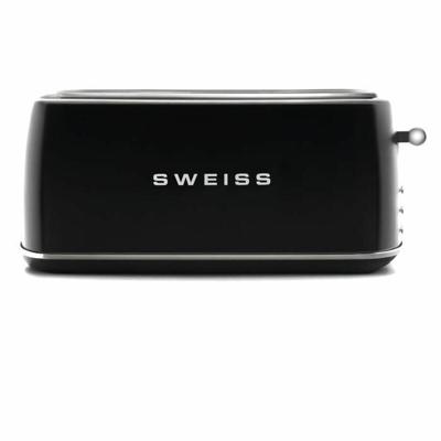 Vintage Toaster - SWEISS - GRV9 - 2 sleuven - 1500 W - Zwart