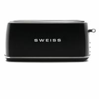 Vintage Toaster - SWEISS - GRV9 - 2 sleuven - 1500 W - Zwart - thumbnail