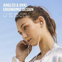 House of Marley Uplift 2.0, geluidsisolerende in-ear hoofdtelefoon, 9 mm driver, microfoon, bediening met 1 knop, duurzame materialen, verschillende oordopjes maten, zilver - thumbnail