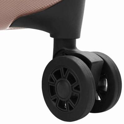 VidaXL Koffer met slot roségoud 43 x 27 x 66 cm abs kunststof