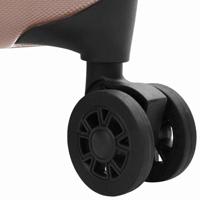 VidaXL Koffer met slot roségoud 34 x 23 x 55.5 cm abs kunststof - thumbnail