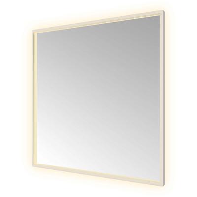 Spiegel Hotbath &MORE 80x80 cm LED-Verlichting Spiegelverwarming Vierkant RVS Spiegel Hotbath &MORE 80x80 cm LED-Verlichting Spiegelverwarming Vierkant RVS