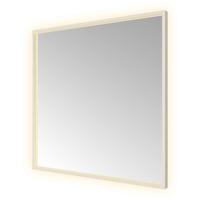Spiegel Hotbath &MORE 80x80 cm LED-Verlichting Spiegelverwarming Vierkant RVS - thumbnail