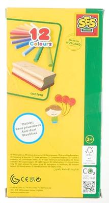 SES kleurkrijtjes met wisser SES kleurkrijtjes met wisser