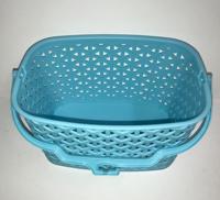 Wasknijpermandje kunststof blauw - thumbnail