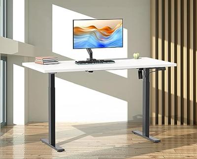 VCM Elektrisch verstelbaar bureau E-Lona (Wit/zwart, 110 x 80 cm) VCM Elektrisch verstelbaar bureau E-Lona (Wit/zwart, 110 x 80 cm)