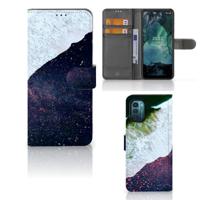 Nokia G11 | G21 | Book Case | Sea in Space - thumbnail