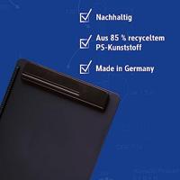 MAUL klemplaat Go ECO A4 staand met penhouder, 85% gerecycled kunststof zwart - thumbnail