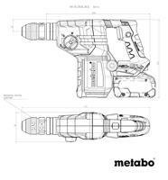 Metabo KH 18 LTX BL 28 Q SDS-Plus-Accu-combihamer 18 V - thumbnail