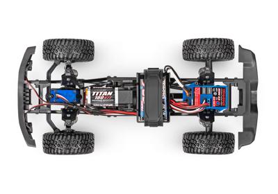 Traxxas TRX97074 Ford Bronco 4x4 1:18 Brushed RC auto Elektro Crawler 4WD RTR 2,4 GHz Incl. accu en lader Traxxas TRX97074 Ford Bronco 4x4 1:18 Brushed RC auto Elektro Crawler 4WD RTR 2,4 GHz Incl. accu en lader