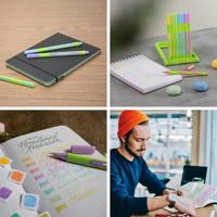 Schneider Schreibgeräte Fineliner Line-Up pastell 6er Etui, sortiert, 5+1 Aktion 191085 Rollerballpen 1 stuk(s) - thumbnail