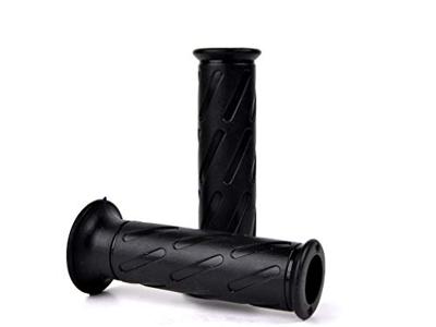 Domino rubber handvat rubber grip 1152 bw li.124mm/re.118mm