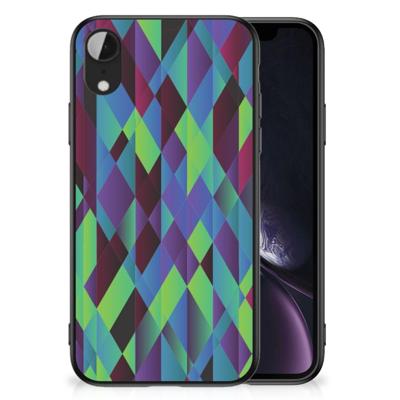 Apple iPhone XR Backcover Abstract Green Blue