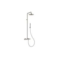 Douchesysteem Thermostatisch Plieger Napoli Met Douchekraan Hoofddouche Ø20cm En Handdouche 1 Stand RVS - thumbnail