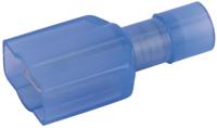 HELLA platte stekkers blade terminal iso 1.5-2. blue6,3x0,8 50pcs - thumbnail