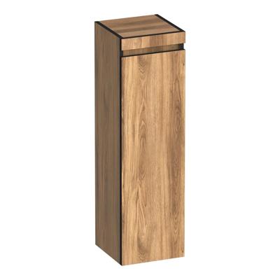 Brauer Joy - Edge - Hoge Kast - 120 cm - 1 Deur - Greeploos - Rechtsdraaiend - Honey