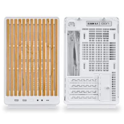 Lian Li A3-mATX Wood Edition White Side Glass