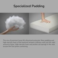 Cougar CGR-OVL-ORB Gaming sofa Zwart - thumbnail