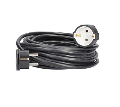 AS Schwabe 51022 Stroom Verlengkabel Zwart 10 m H05VV-F 3G 1,5 mm² AS Schwabe 51022 Stroom Verlengkabel Zwart 10 m H05VV-F 3G 1,5 mm²