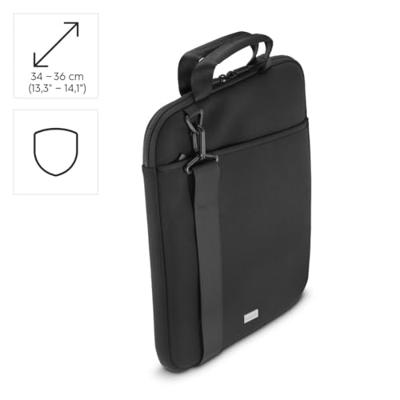 Hama Laptopsleeve Business To Go Schouderriem 34 - 36 Cm (13,3-14,1) Zw Hama Laptopsleeve Business To Go Schouderriem 34 - 36 Cm (13,3-14,1) Zw