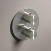 Hotbath Archie Afbouwdeel Inbouw Thermostaat Met 2 wegs RVS 316 AR009EXTIX - thumbnail