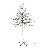 Led lichtboom met kersenbloesem - 180 verlichte bloesems met warm-wit licht - thumbnail