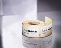Avery-Zweckform Rol met etiketten Compatibel vervangt DYMO 11356, S0722560 41 x 89 mm Folie Wit 200 stuk(s) Weer verwijderbaar Naametiketten AS0722560 - thumbnail