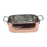 Serveerschaal Koper 18 x 13 x 6 cm - thumbnail