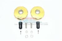 Brass Pendulum Wheel Knuckle Axle Weight +23mm Hex - Traxxas TRX-4 Mercedes G500 - thumbnail