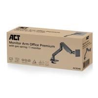 ACT Monitorarm max 49 office premium, gasveer, 1 monitor - thumbnail
