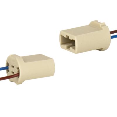 Halogeen fitting G9 met 250mm draad (1 stuk)