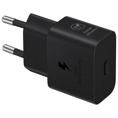 Samsung EP-T2510N USB-oplader 25 W 1x USB-C USB PD Zwart Snellader Samsung EP-T2510N USB-oplader 25 W 1x USB-C USB PD Zwart Snellader