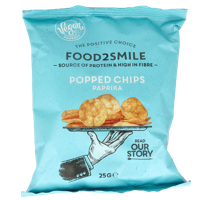 Food2Smile Popped chips paprika 25 Gram - thumbnail