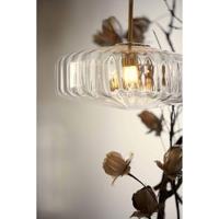 Light & Living Hanglamp 'Pleat' Glas, 30cm, kleur Transparant - thumbnail