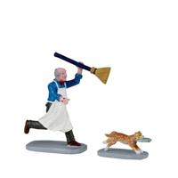 Feline Fish Thief 5x10x13 cm 2st Kersthuisje LEMAX - Lemax - thumbnail