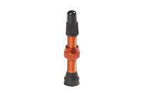 STANS Stan&apos;s valve stem aluminium (pair) - universal, presta - orange - 35mm - thumbnail
