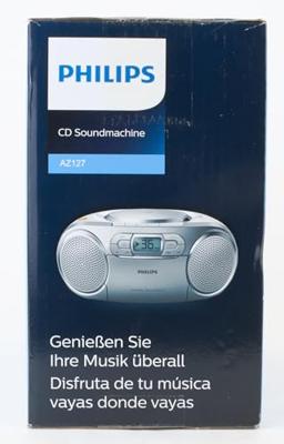 Philips AZ127 CD speler Zilver