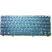 Notebook keyboard for HP Elitebook 820 G1 with pointstick without frame - thumbnail