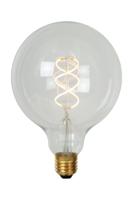 Lucide G125 - Filament lamp - Ø 12,5 cm - LED Dimb. - E27 - 1x4,9W 2700K - Transparant - thumbnail