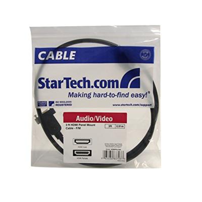 HDMI-Kabel Startech HDMIPNLFM3 Zwart