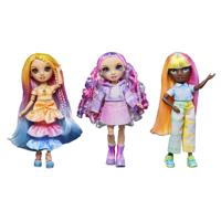 MGA Entertainment Rainbow high watercolor & create-modepop - paarse ogen - thumbnail