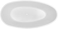 Wiesbaden Ellips vrijstaand acryl ligbad 180 x 90 + waste wit - thumbnail