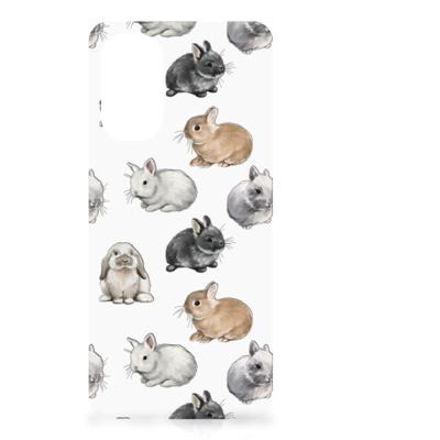 TPU Hoesje voor Motorola Moto G52/G82 Konijntjes TPU Hoesje voor Motorola Moto G52/G82 Konijntjes