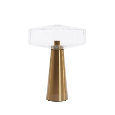 Light & Living TafellampPleat goud Ø 40cm - 1882296