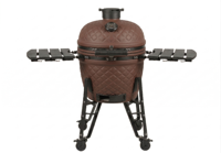 BASTE kamado bbq large - 21 inch - Chocolade bruin - thumbnail